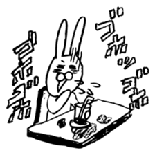 Labyrinth of the rabbit sticker #5886635