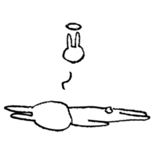 Labyrinth of the rabbit sticker #5886655