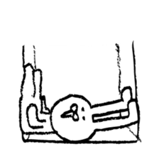 Labyrinth of the rabbit sticker #5886671