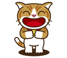 MOMO The Tomboy Cat sticker #5886832