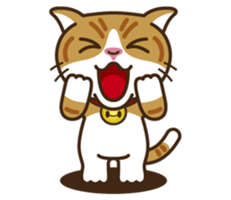 MOMO The Tomboy Cat sticker #5886835