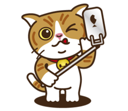 MOMO The Tomboy Cat sticker #5886840