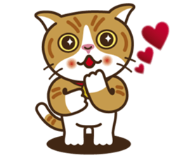 MOMO The Tomboy Cat sticker #5886842