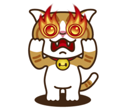 MOMO The Tomboy Cat sticker #5886843