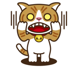 MOMO The Tomboy Cat sticker #5886844