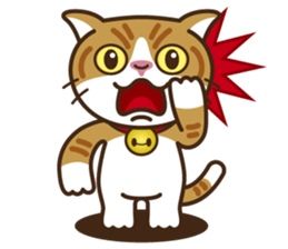 MOMO The Tomboy Cat sticker #5886845