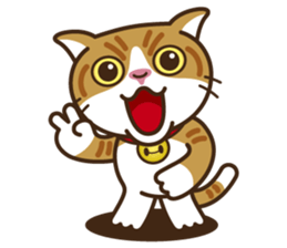 MOMO The Tomboy Cat sticker #5886847