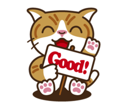 MOMO The Tomboy Cat sticker #5886848