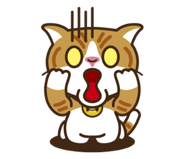 MOMO The Tomboy Cat sticker #5886857