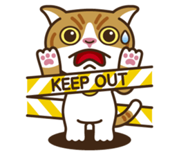 MOMO The Tomboy Cat sticker #5886859
