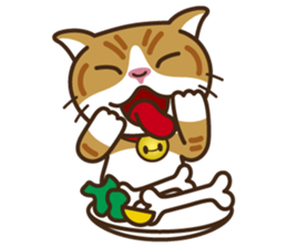 MOMO The Tomboy Cat sticker #5886865
