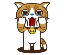 MOMO The Tomboy Cat sticker #5886866
