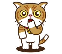 MOMO The Tomboy Cat sticker #5886869