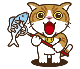 MOMO The Tomboy Cat sticker #5886871