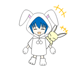 Rabito_kun stickers sticker #5887314