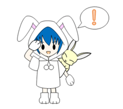 Rabito_kun stickers sticker #5887321