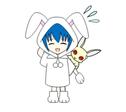 Rabito_kun stickers sticker #5887323