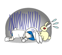 Rabito_kun stickers sticker #5887331