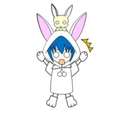 Rabito_kun stickers sticker #5887332