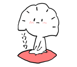 The stamp of Gyo-za and Watanpo sticker #5887450