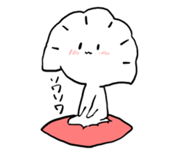 The stamp of Gyo-za and Watanpo sticker #5887450