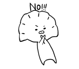 The stamp of Gyo-za and Watanpo sticker #5887452