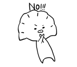 The stamp of Gyo-za and Watanpo sticker #5887452