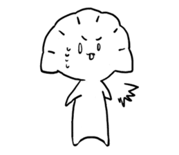 The stamp of Gyo-za and Watanpo sticker #5887456