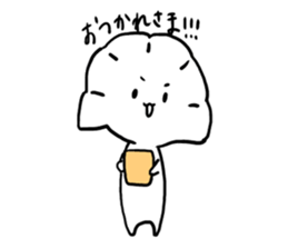 The stamp of Gyo-za and Watanpo sticker #5887465