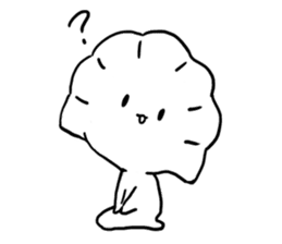 The stamp of Gyo-za and Watanpo sticker #5887467