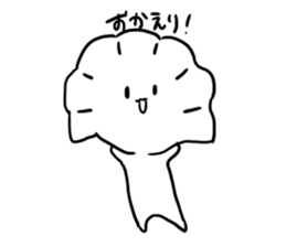 The stamp of Gyo-za and Watanpo sticker #5887470