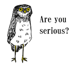 Refusing in Animal's State(English) by NAGAYAMA sticker #5887508