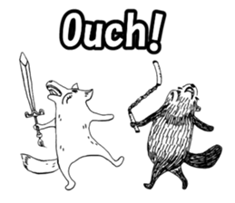 Response in Animal's State(English) sticker #5888162