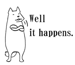 Response in Animal's State(English) sticker #5888169