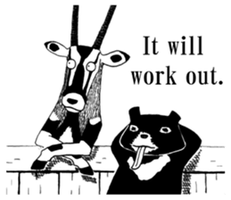 Response in Animal's State(English) sticker #5888172