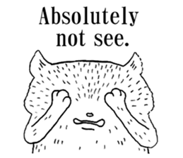 Response in Animal's State(English) sticker #5888184