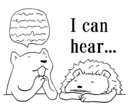 Response in Animal's State(English) sticker #5888191