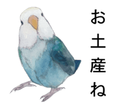 Pisuke of the lovebird sticker #5888652
