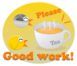 Little birds colorful stickers sticker #5888799