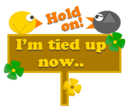 Little birds colorful stickers sticker #5888805