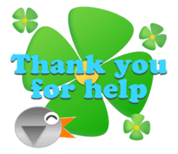 Little birds colorful stickers sticker #5888809