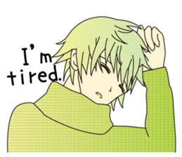 Color boy /English ver./ sticker #5888878