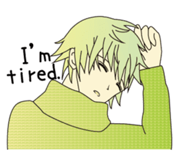 Color boy /English ver./ sticker #5888878