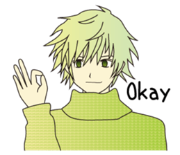 Color boy /English ver./ sticker #5888895