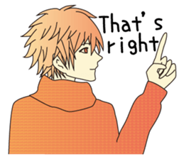 Color boy /English ver./ sticker #5888899