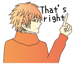 Color boy /English ver./ sticker #5888899