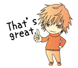 Color boy /English ver./ sticker #5888911