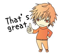 Color boy /English ver./ sticker #5888911