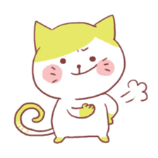 full of cute cat sticker #5889107