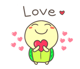 Good friend of turtle and frog sticker #5889316